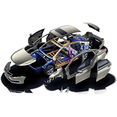 BYD Han EV/DM-P Assorbente d'urto anteriore/posteriore STHR-2915700 2020- Parti di sospensione del veicolo